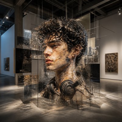 Installation Art Style Discord profile picture example