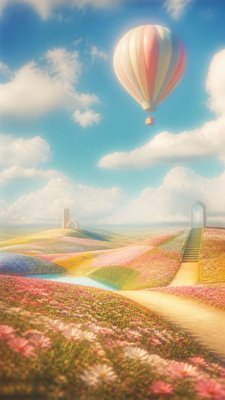 Dreamcore Aesthetic greeting card example