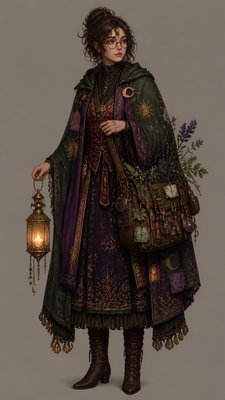 Whimsigoth Aesthetic character design example
