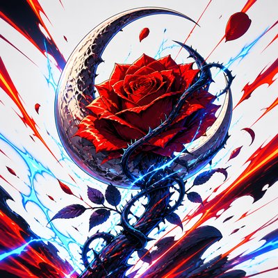 Shonen Action Anime Art Style tattoo design example