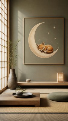 Zen Interior Design baby announcement example