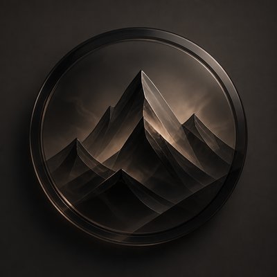 Smoked Glass logo concept example