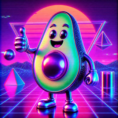 Vaporwave Art Style sticker example