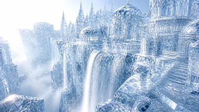 Ice Sculpture Art Style concept art example
