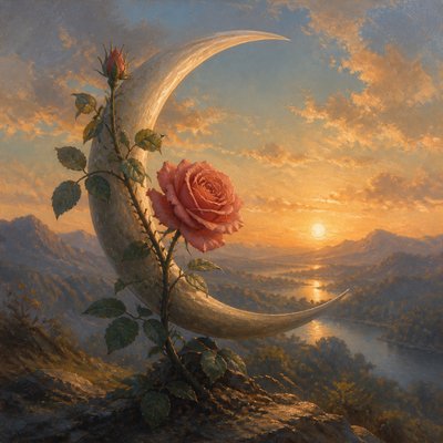 Landscape Nature Art tattoo design example