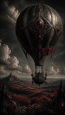 Gothic Jewelry Design greeting card example