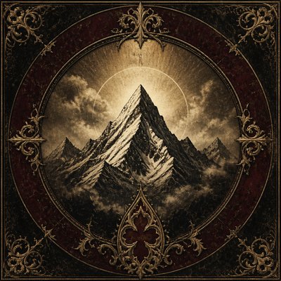 Victorian Gothic Art logo concept example