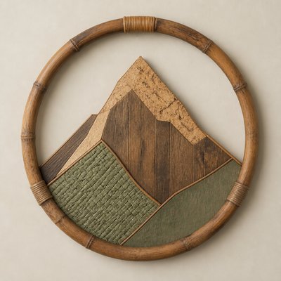 Sustainable Eco Furniture Art logo concept example