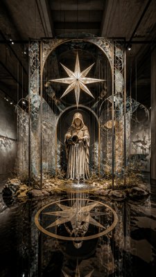 Installation Art Style tarot card example