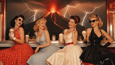 Vintage 50s Fashion Style YouTube thumbnail example