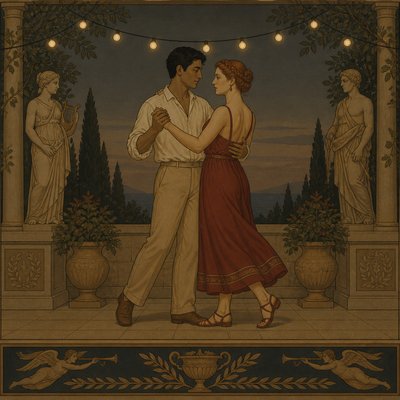 Neoclassicism Art Style couple portrait example