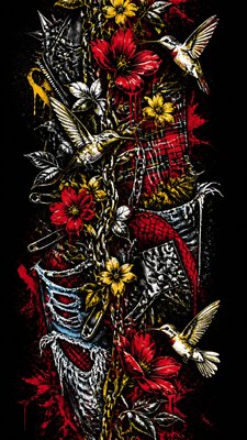 Punk Fashion Style phone case design example