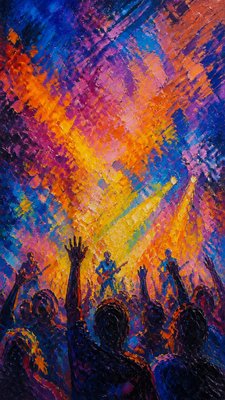 Fauvist Impressionism Art Style flyer example