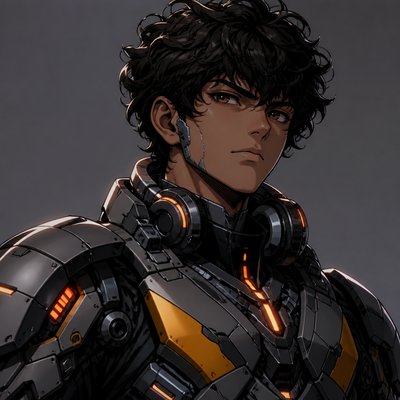 Mecha Anime Art Style Discord profile picture example