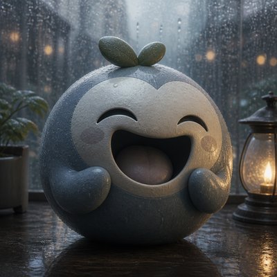 Rainy Day Aesthetic Twitch emote example