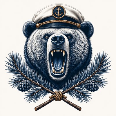 Nautical Aesthetic t-shirt design example
