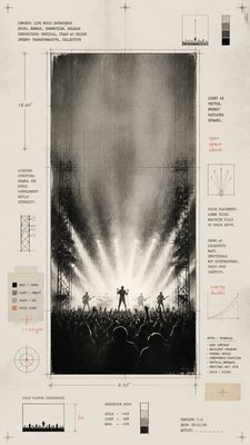 Conceptual Art Style flyer example