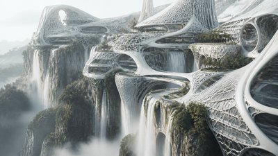 Parametric Architecture concept art example