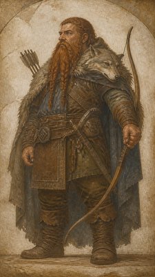 Fresco Narrative Renaissance Art Style tabletop character portrait example