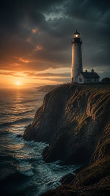 Matte Painting Digital Art Style poster example