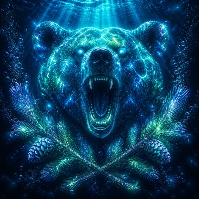 Underwater Fantasy Art t-shirt design example