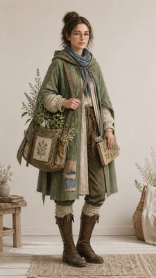 Scandinavian Interior Design character design example