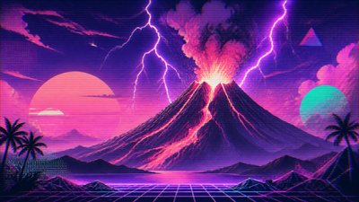 Vaporwave Anime Aesthetic YouTube thumbnail example