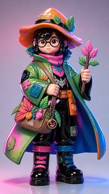 Japanese Toy Art (Sofubi) character design example