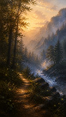 Landscape Nature Art book cover example
