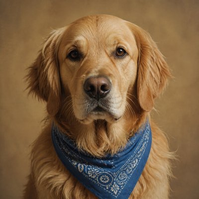 Contemporary Realism Art Style pet portrait