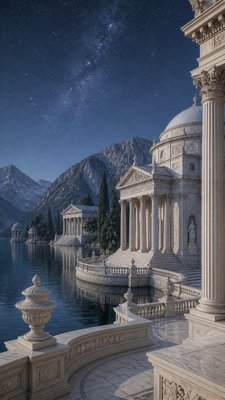 Neoclassical Architecture phone wallpaper example