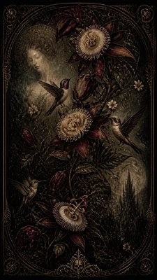 Victorian Gothic Art phone case design example