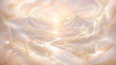Angelcore Aesthetic desktop wallpaper example