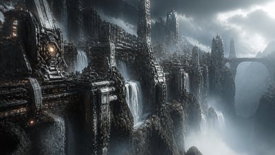 Mecha Sci-Fi Art concept art example