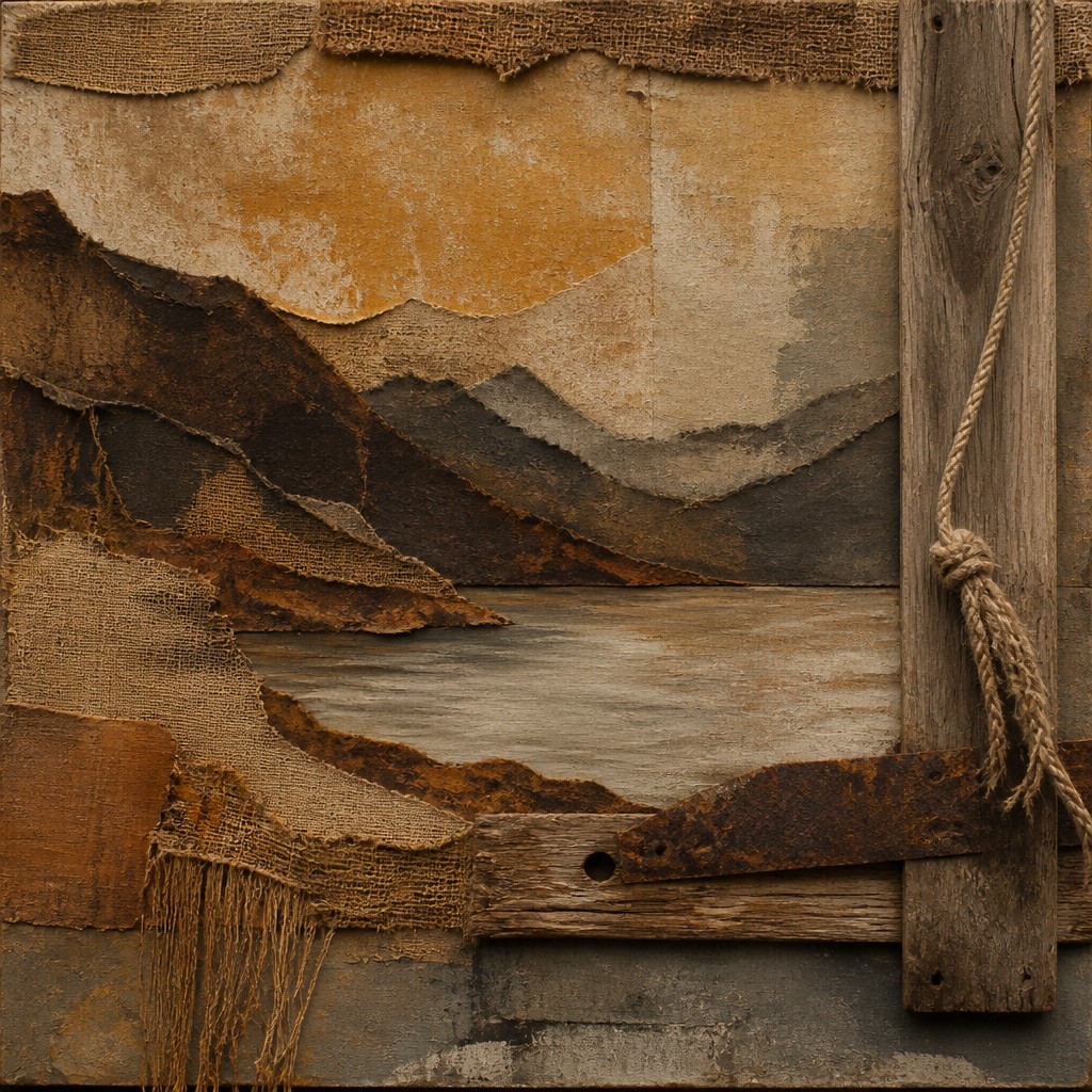 AI-generated interpretation of the Arte Povera style