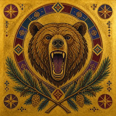 Byzantine Religious Art t-shirt design example