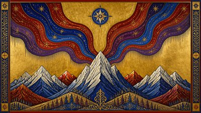Byzantine Art Style banner example