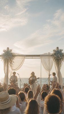 Coastal Grandmother Aesthetic flyer example
