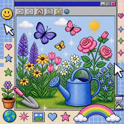Webcore Aesthetic coloring page example