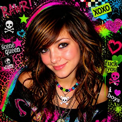 Scene Aesthetic profile picture example
