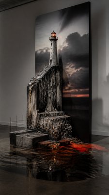 Installation Conceptual Art Style poster example