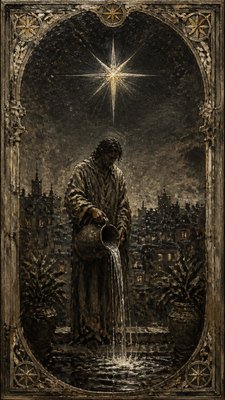Ashcan School Art Style tarot card example