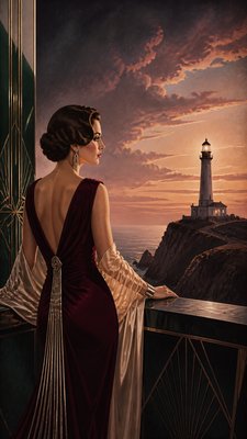 Vintage Retro Fashion Design poster example