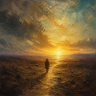 Oil Painting Art Style album cover example