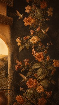 Tuscan Interior Design phone case design example