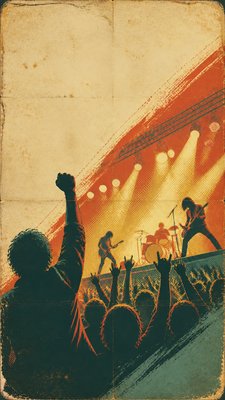 Vintage Poster Design flyer example