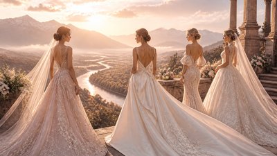 Bridal Couture Fashion Design desktop wallpaper example