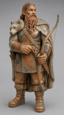 Terra Sigillata Ceramic Art Style tabletop character portrait example