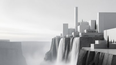 Modern Minimalist Furniture Art concept art example