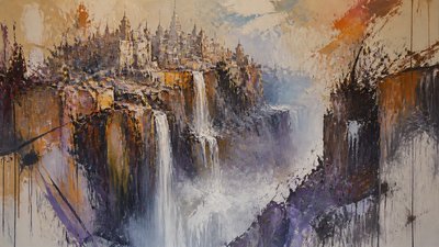 Abstract Expressionism Art Style concept art example